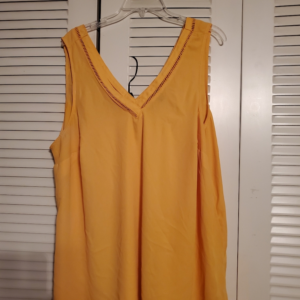 Yellow tank top